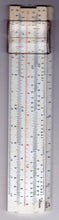Load image into Gallery viewer, Diwa Pocket-Rietz 601-1 Slide Rule Promotional Renold England Chains 1960&#39;s - TulipStuff
