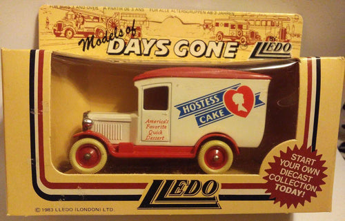 Lledo Days Gone DG21 Hostess Cake 1934 Chevrolet Van Diecast Toy Made in England - TulipStuff
