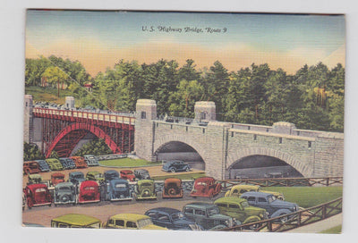 Ausable Chasm New York Postcard Booklet 1940 with 18 Views - TulipStuff