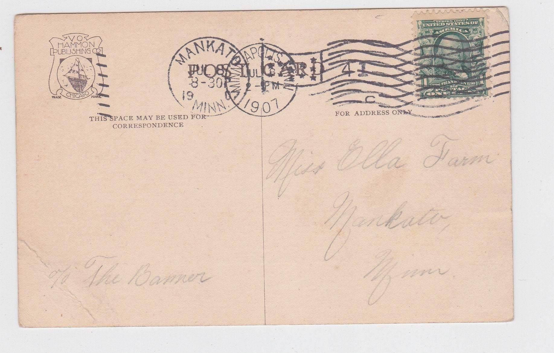 Tonka Bay Hotel Lake Minnetonka Minnesota Antique Postcard 1904 - TulipStuff