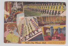 Load image into Gallery viewer, Greetings From Rockefeller Center New York City 1940&#39;s Linen Postcard Booklet 18 Views - TulipStuff
