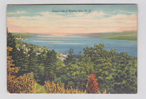 Watkins Glen New York 1940's Postcard Booklet 29 views - TulipStuff