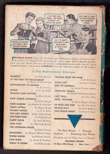 The Case of the Sleepwalker's Niece Perry Mason Erle Stanley Gardner 1943 Triangle Books - TulipStuff