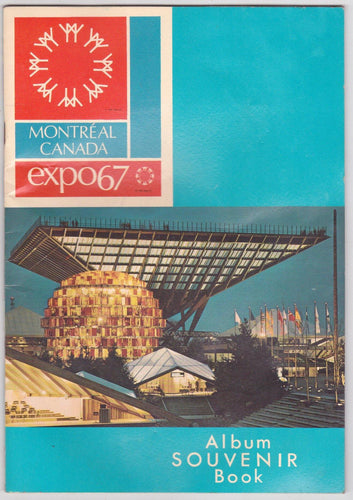 Montreal Canada Expo 67 Album Souvenir Book 1967 - TulipStuff