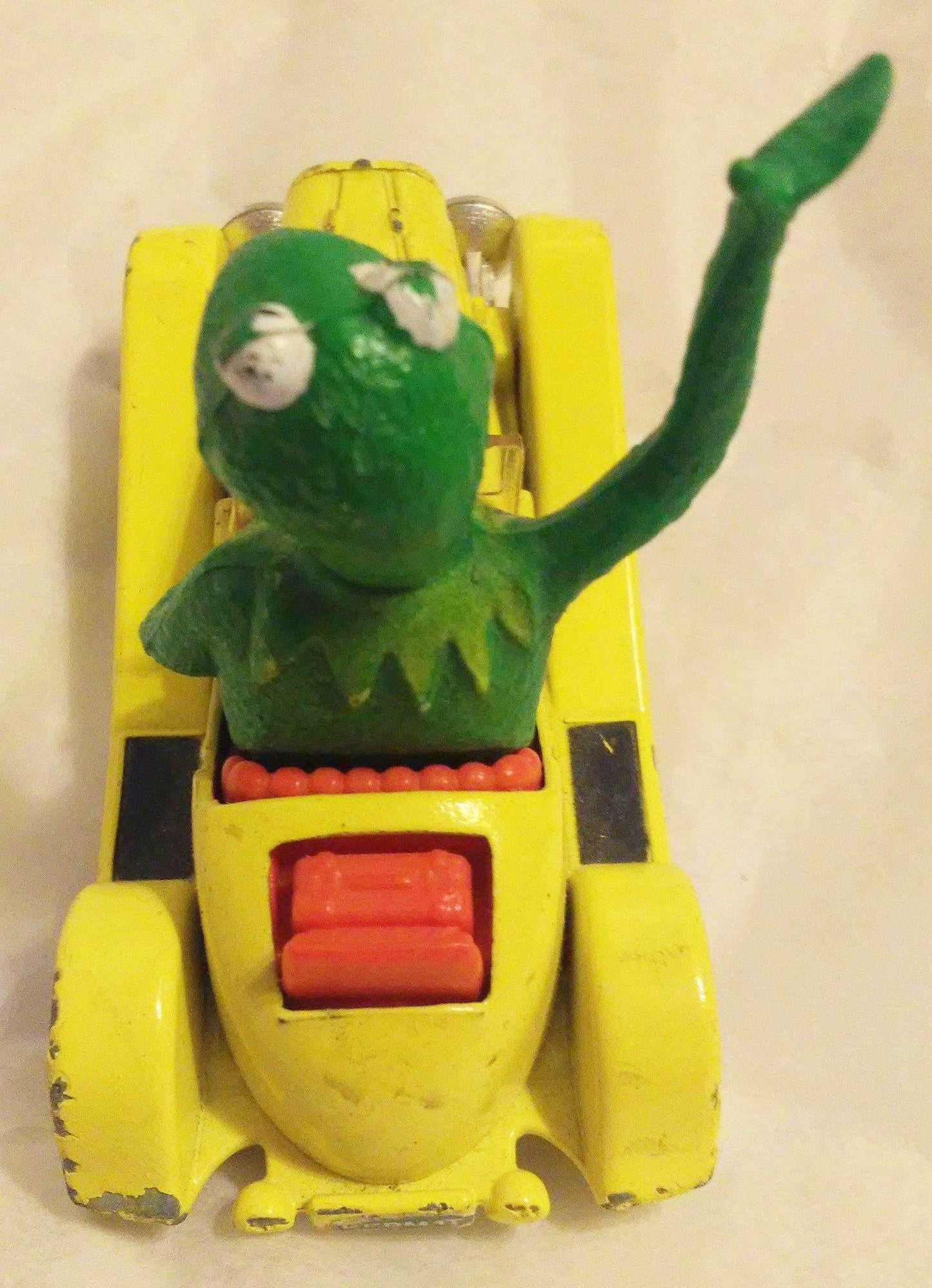 Corgi Toys 2030-A1 Diecast Metal Muppets Kermit's Kar Made in Great Britain 1979 - TulipStuff