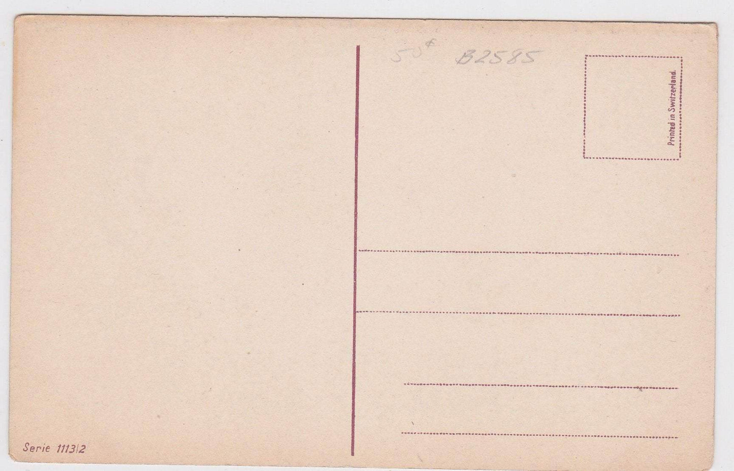 Les Ruines De Palmyra Syria 1910's Postcard Printed in Switzerland - TulipStuff