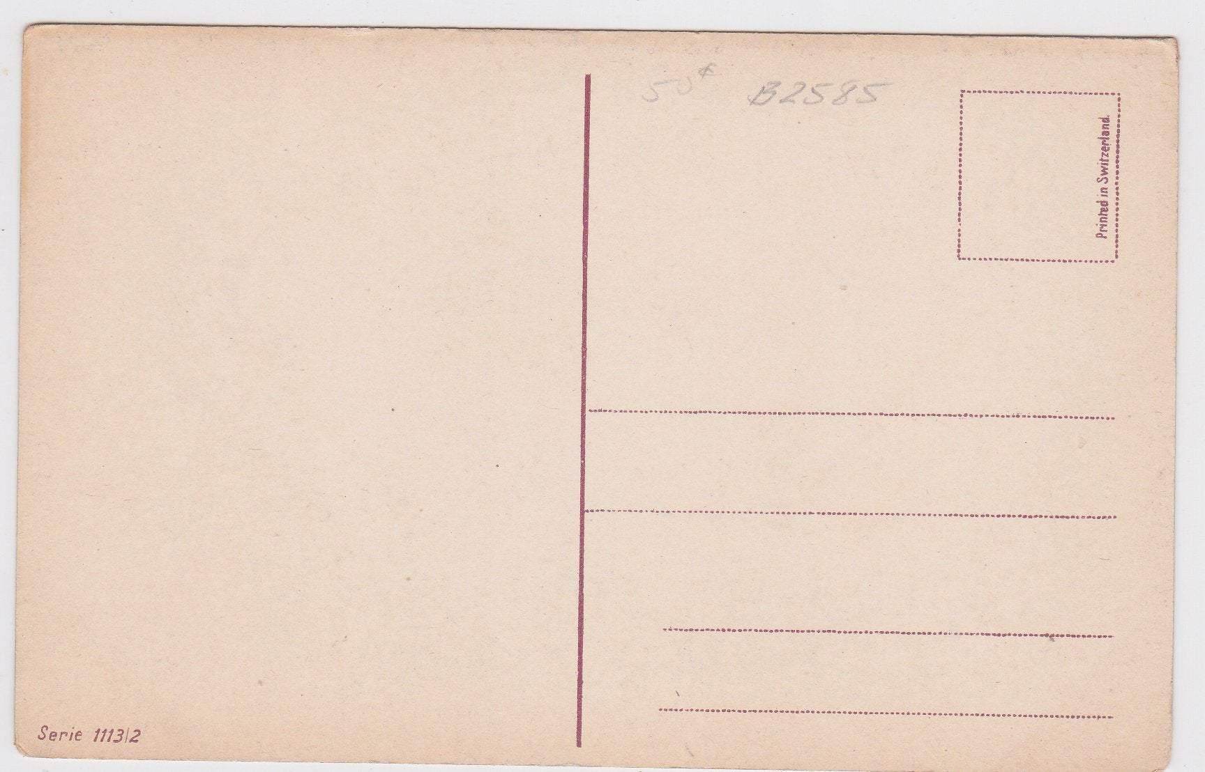 Les Ruines De Palmyra Syria 1910's Postcard Printed in Switzerland - TulipStuff