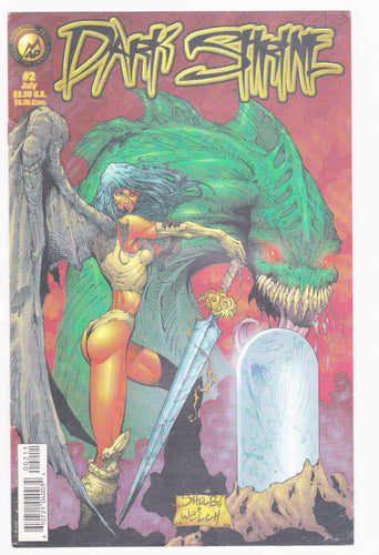 Dark Shrine # 2 Comic Book Antarctic Press July 1998 - TulipStuff