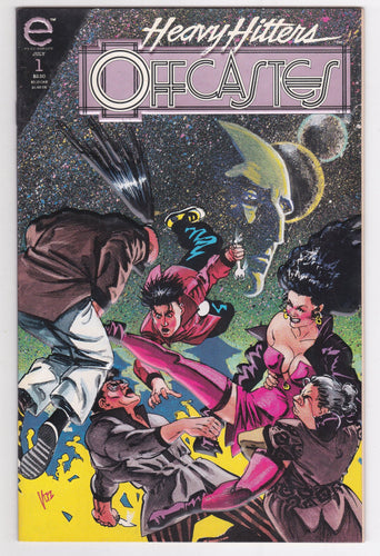 Offcastes Heavy Hitters Issue no 1 Epic Comics July 1993 Comic Book - TulipStuff