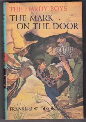 The Hardy Boys The Mark On The Door no 13 Franklin W Dixon 1971 Hardcover - TulipStuff