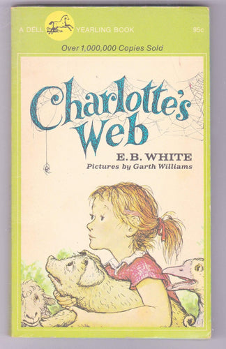Charlotte's Web by E.B. White Children's Book Published 1972 by Dell Yearling - TulipStuff