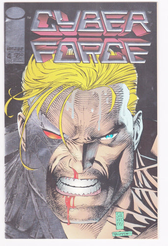 Cyberforce #4 Image Comics July 1993 First Printing Holo-Foil Cover - TulipStuff