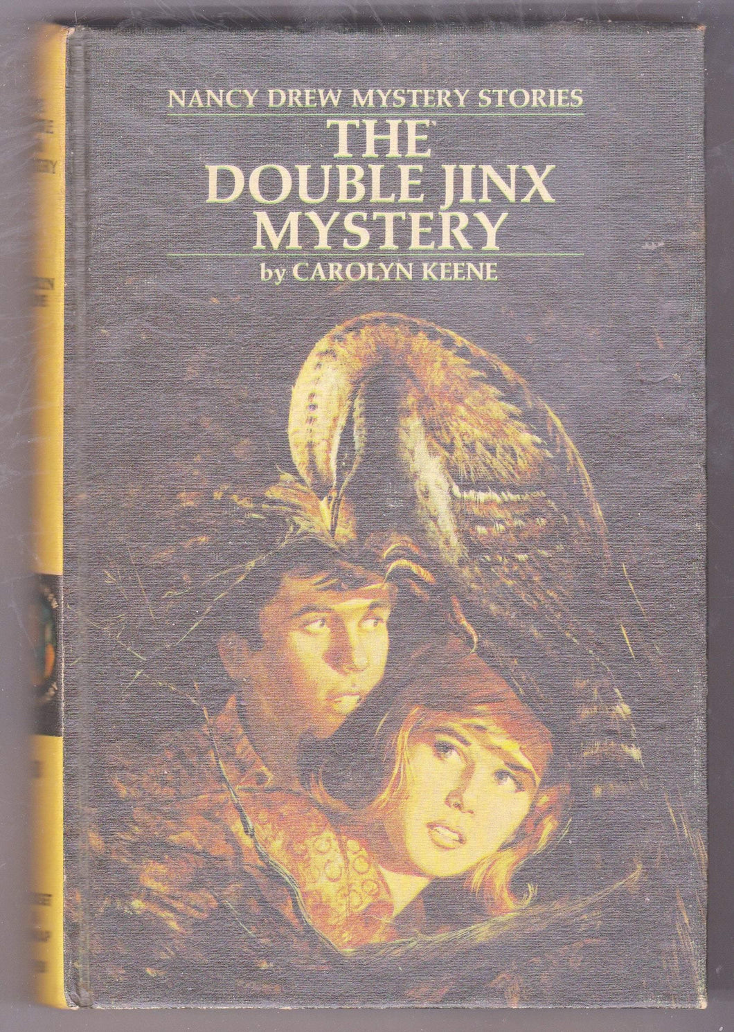 Nancy Drew Mystery Stories 50 The Double Jinx Mystery Carolyn Keen 1973 Edition Grosset and Dunlap - TulipStuff