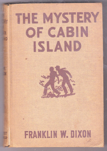 The Hardy Boys Mystery Stories The Mystery Of Cabin Island Franklin W Dixon 1950's Hardcover - TulipStuff