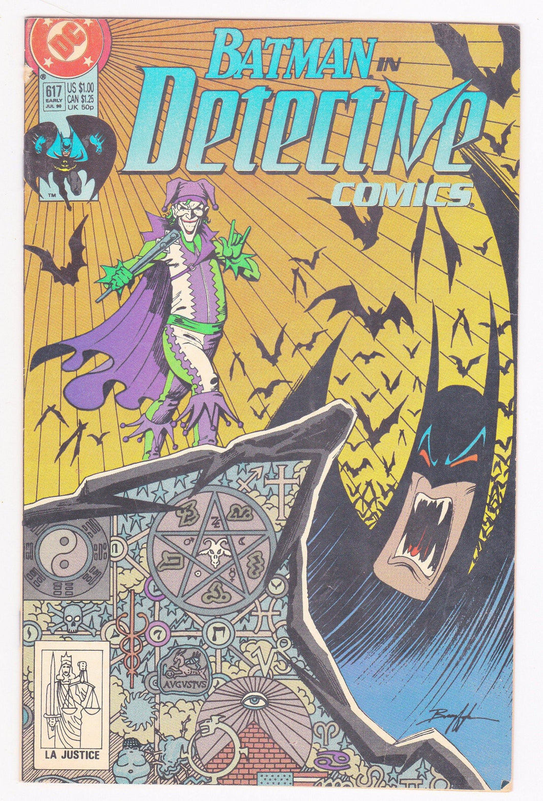 Batman in Detective Comics #617 July 1990 DC Comics The Joker - TulipStuff