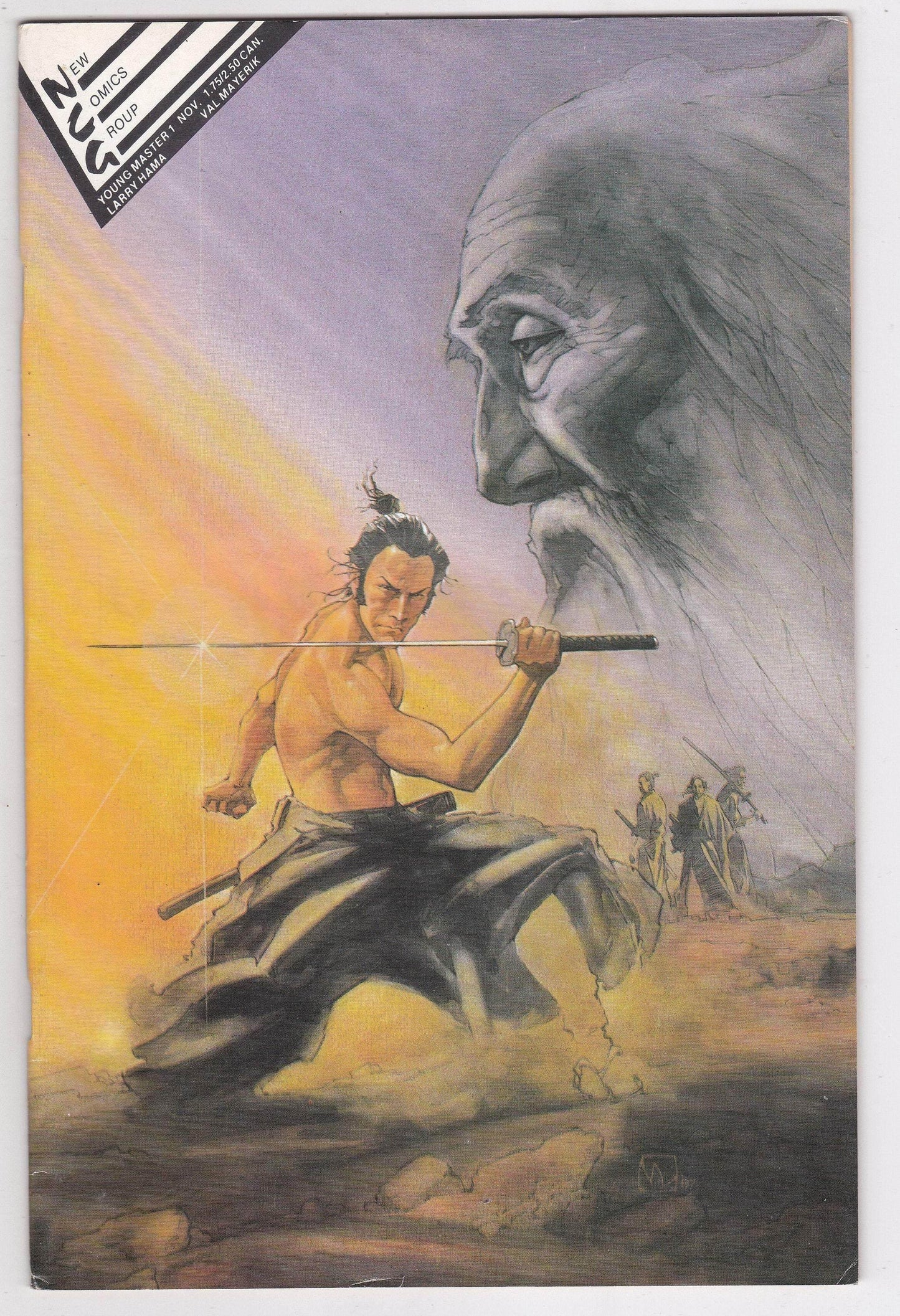 Young Master Issue #1 New Comics Group November 1987 - TulipStuff