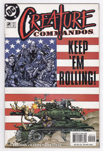 Creature Commandos issue no 2 June 2000 DC Comics - TulipStuff