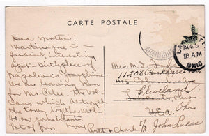 Martinique Fort de France Le Palais de Justice 1920's Postcard - TulipStuff