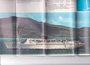 French Line ms De Grasse Pan Am 1972-73 Gourmet Caribbean Fly Cruises Brochure - TulipStuff