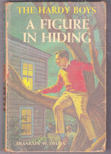 Load image into Gallery viewer, The Hardy Boys Mystery Stories #16 A Figure In Hiding Franklin W Dixon 1960&#39;s Hardcover - TulipStuff
