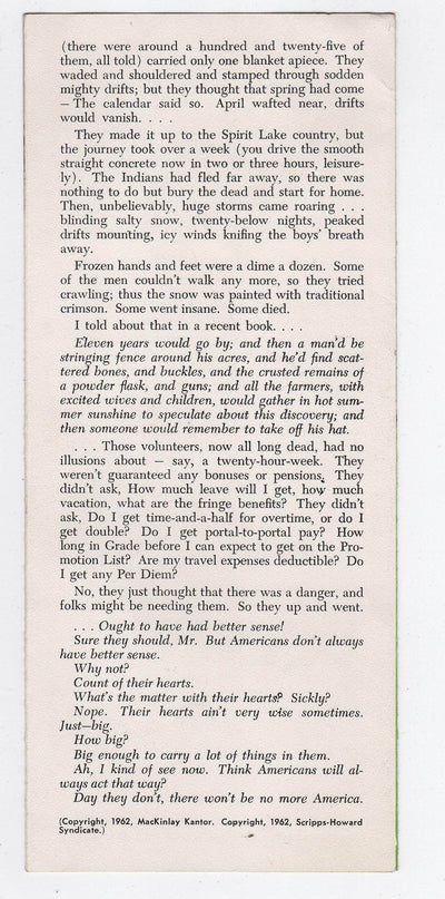 Fort-Museum Fort Dodge Iowa 1962 Brochure - TulipStuff