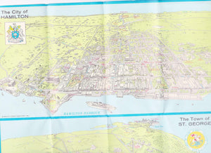 Handy Reference Map of Bermuda 1966 - TulipStuff