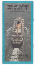 Load image into Gallery viewer, Sealink 1975 Car Ferry St Edmund Hoek van Holland Harwich Dutch Brochure - TulipStuff
