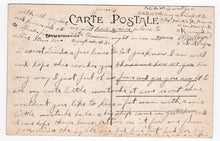 Load image into Gallery viewer, Saint-Nazaire Le Bassin au claire de lune 1910&#39;s Harbor Ships French Antique Postcard - TulipStuff
