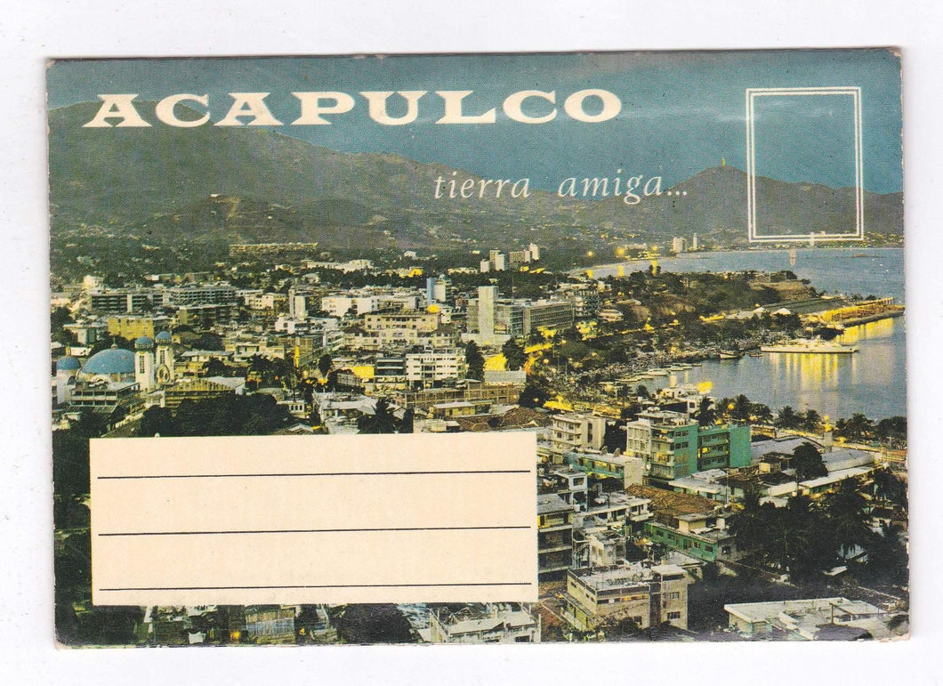 Acapulco Tierra Amiga 16 View Souvenir Postcard Folder Mexico 1960's - TulipStuff