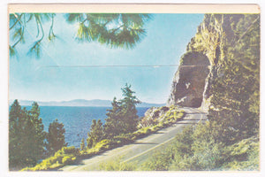 Beautiful Lake Tahoe 1950's Souvenir Postcard Folder - TulipStuff