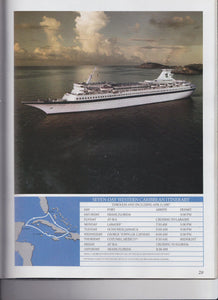 Royal Caribbean Cruise Line 1986-87 Caribbean Bermuda Brochure Sun Viking Nordic Prince Song of Norway Song of America - TulipStuff