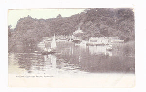 Nuneham Courtney Bridge Abingdon Oxfordshire England Antique Postcard 1904 - TulipStuff