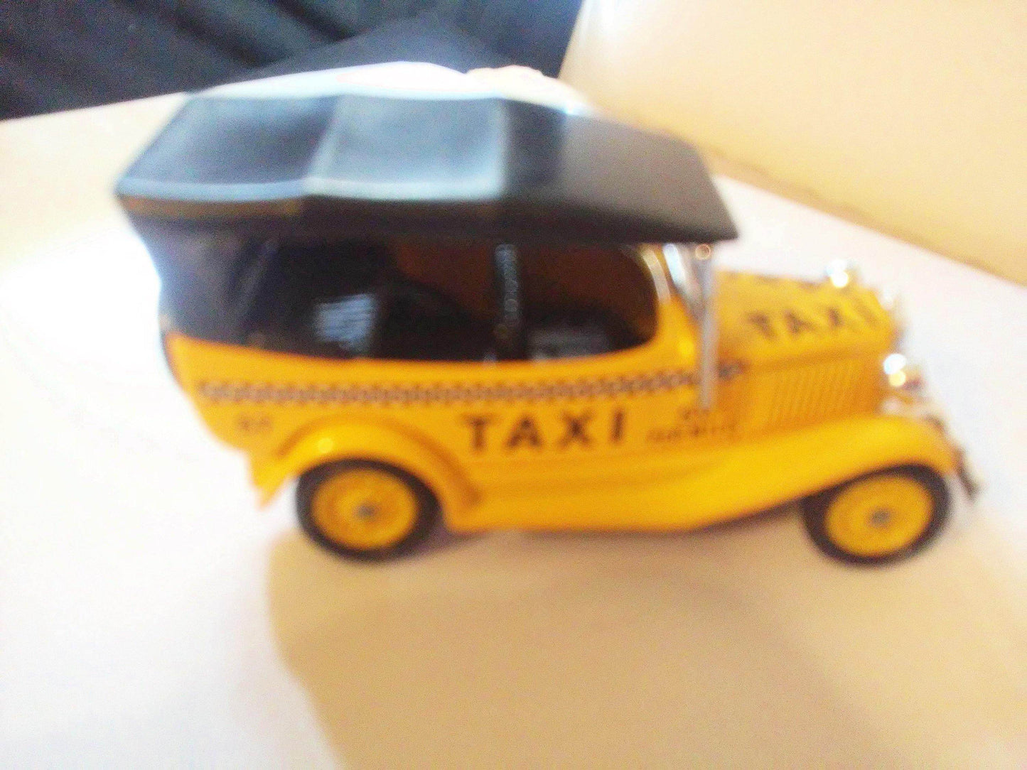 Lledo DG14 Diecast Metal 1934 Ford Model A Taxi Cab Made in England - TulipStuff