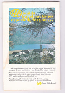 AAA TourBook 1980 Connecticut Massachusetts Rhode Island Travel Guide - TulipStuff