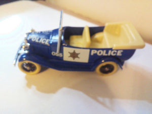 Lledo Days Gone DG9 1934 Ford Model A Police Car Made in England 1984 - TulipStuff