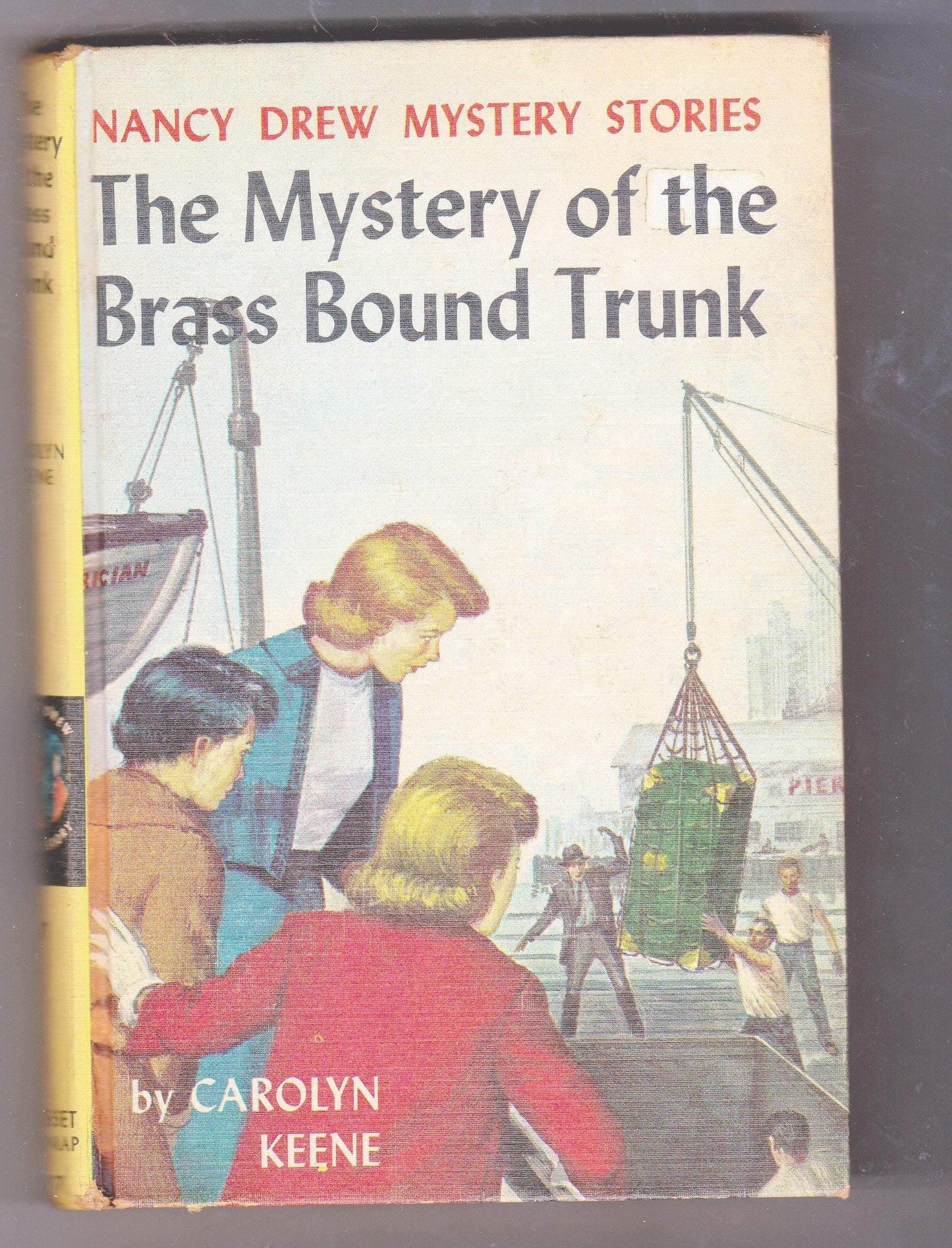 The Mystery of the Brass Bound Trunk Nancy Drew Mystery Stories Carolyn Keene Hardcover 1965 - TulipStuff