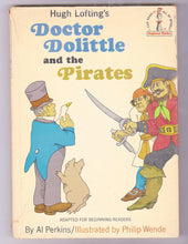 Load image into Gallery viewer, Doctor Dolittle and the Pirates 1968 Children&#39;s Book Hugh Lofting Beginner Books - TulipStuff
