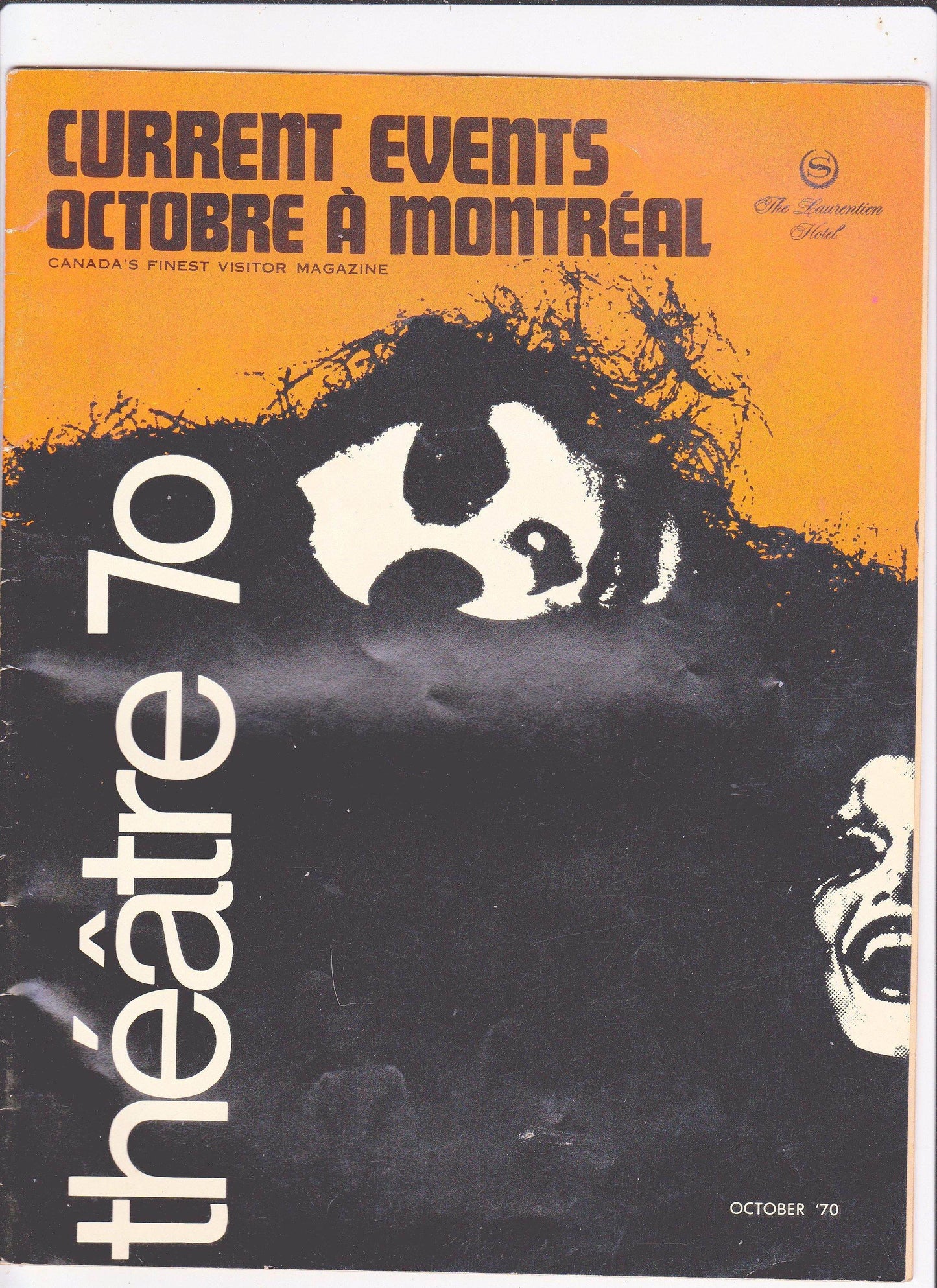 Current Events Octobre A Montreal Magazine October 1970 The Laurentien Hotel - TulipStuff