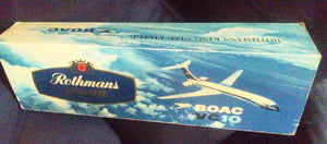 BOAC VC10 Rothman's King Size Empty Carton Wrapper circa 1971 Airline Memorabilia - TulipStuff