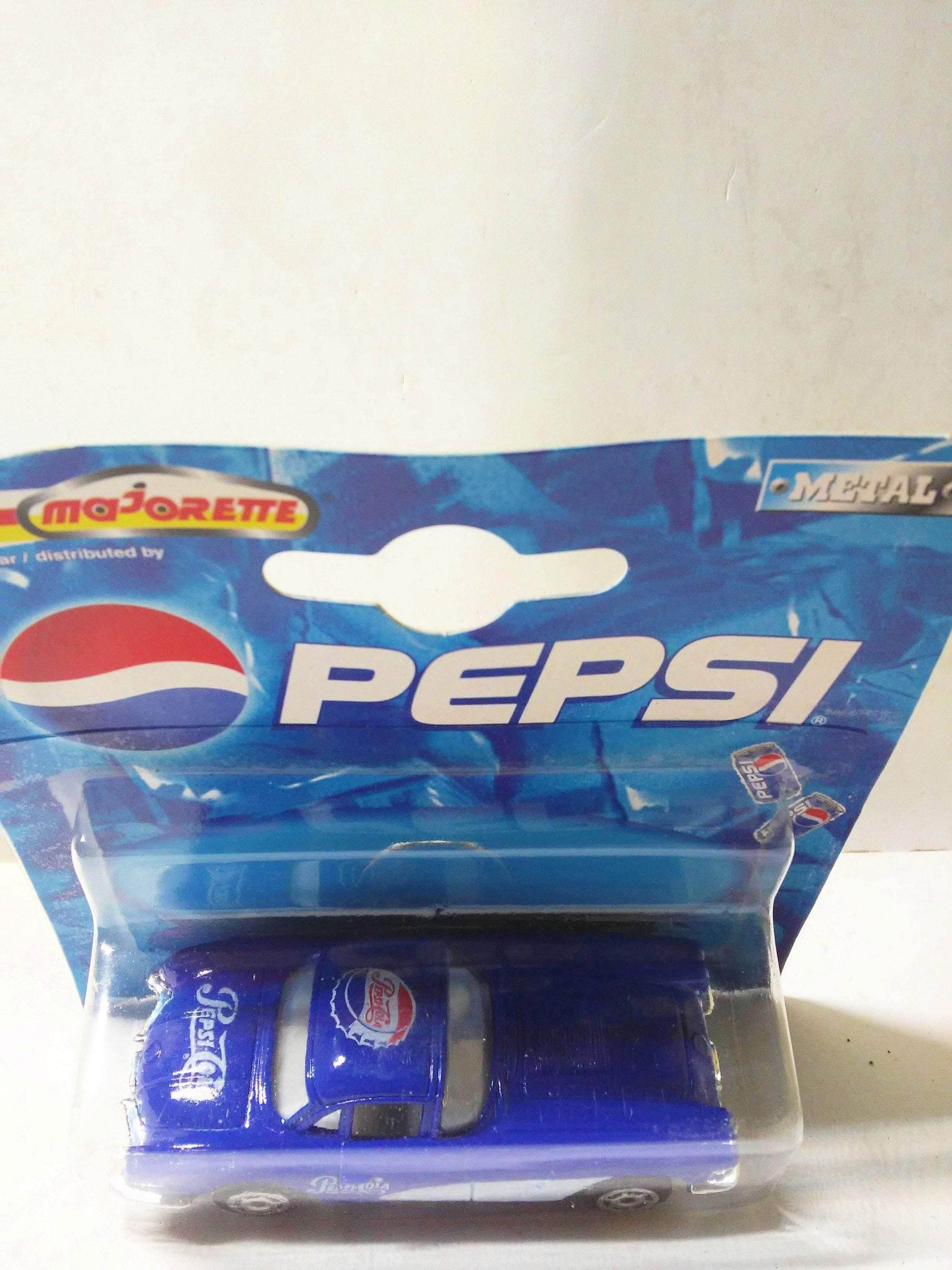 Majorette 279 Pepsi-Cola Series Chevrolet '58 Corvette Diecast Car 2000 - TulipStuff