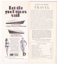 Load image into Gallery viewer, Steamship Schedules Cruises and Tours Everywhere March 15 1974 - TulipStuff
