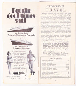 Steamship Schedules Cruises and Tours Everywhere March 15 1974 - TulipStuff