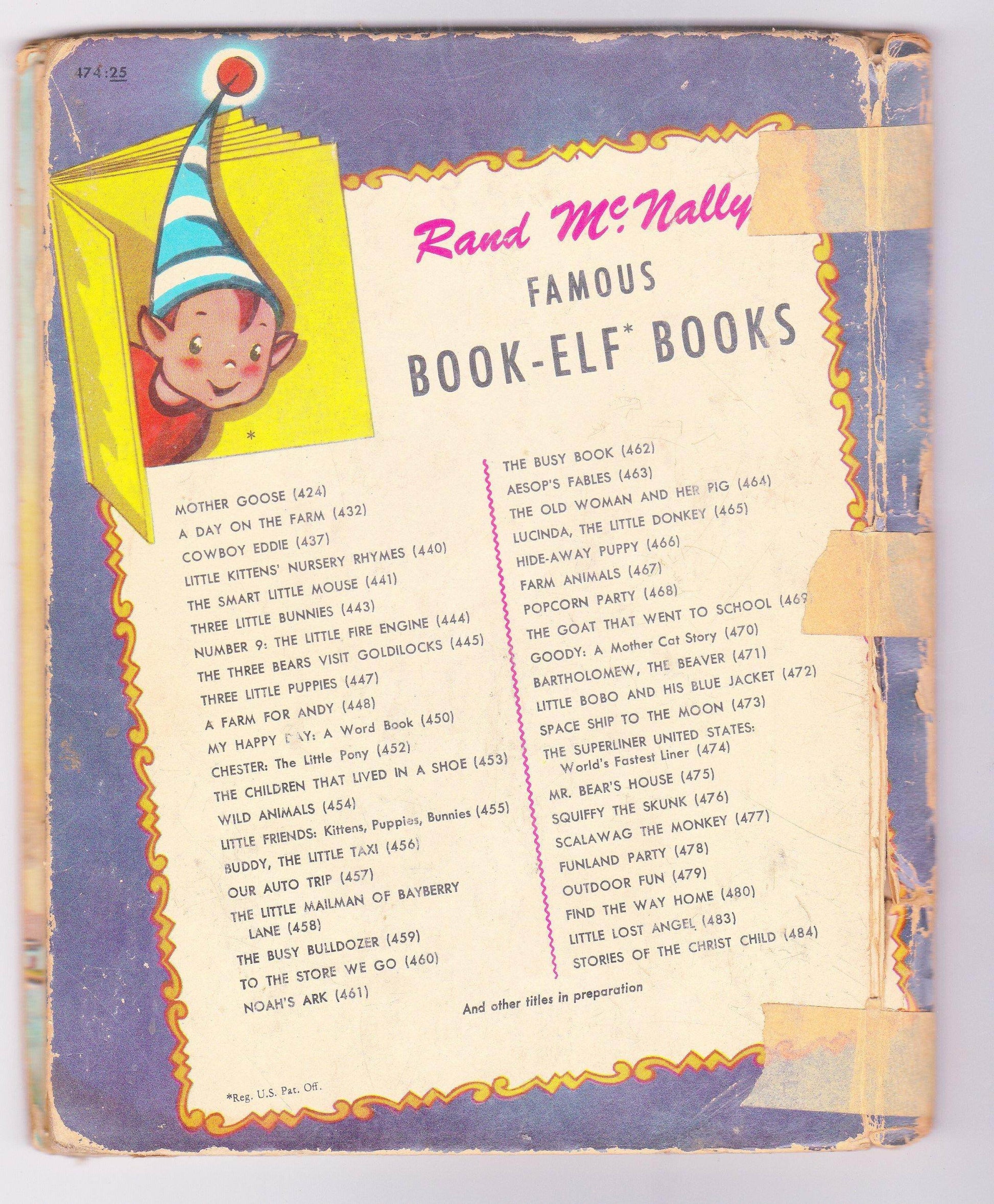 The Superliner United States World's Fastest Liner Rand NcNally Book-Elf 1953 - TulipStuff