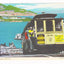 San Francisco Cable Car Postcard with San Francisco Cable Car Historic Preservation Postal Stamp 1971 - TulipStuff