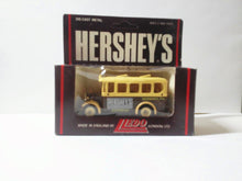 Load image into Gallery viewer, Lledo DG10 Hershey&#39;s Milk Chocolate 1935 Dennis Coach Bus Made in England 1986 - TulipStuff
