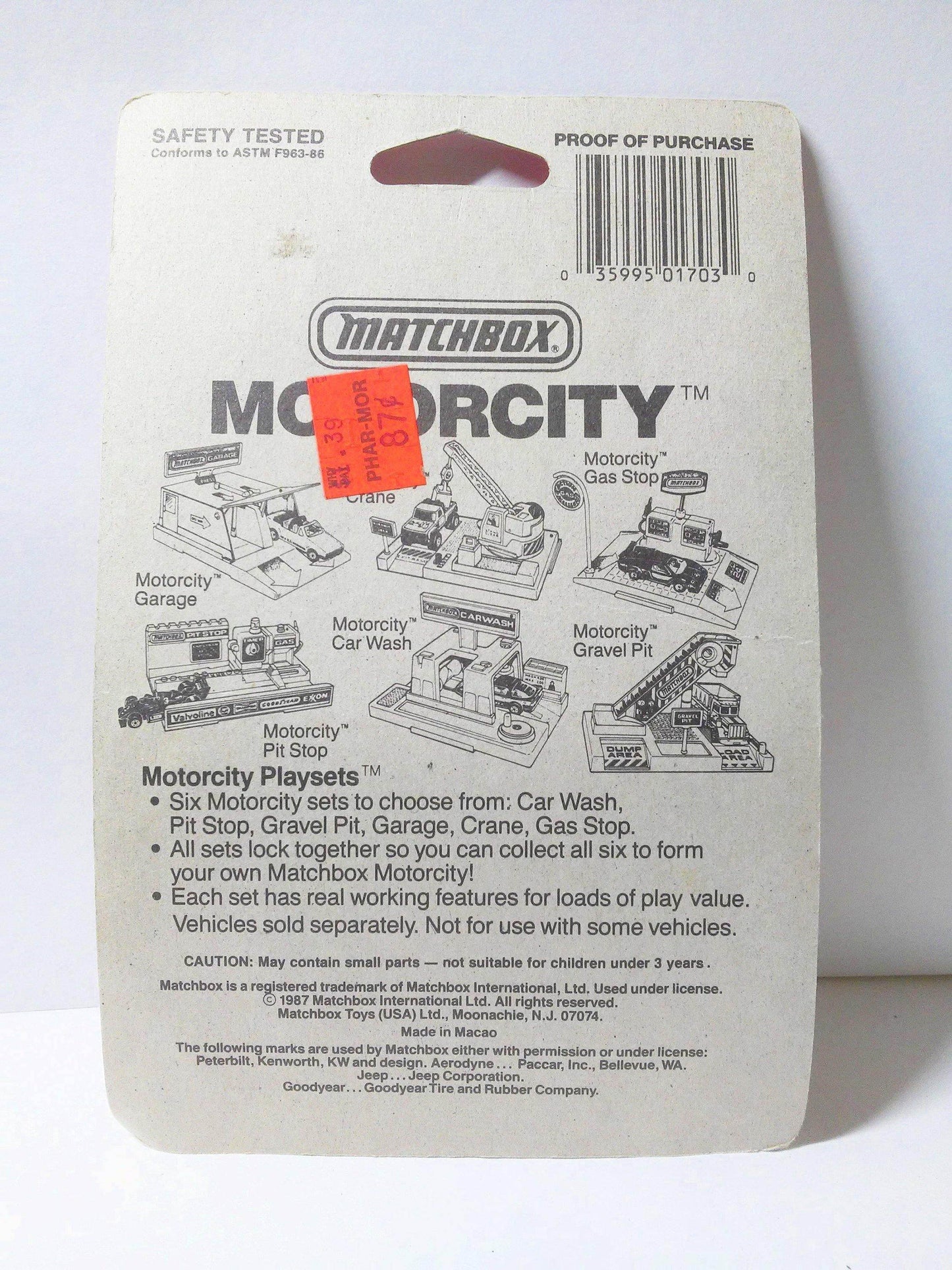 Matchbox 3 Porsche 911 Turbo White Diecast Sports Car 1987 - TulipStuff