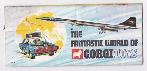 The Fantastic World of Corgi Toys 1969 USA Catalog Collector's Price and Check List - TulipStuff