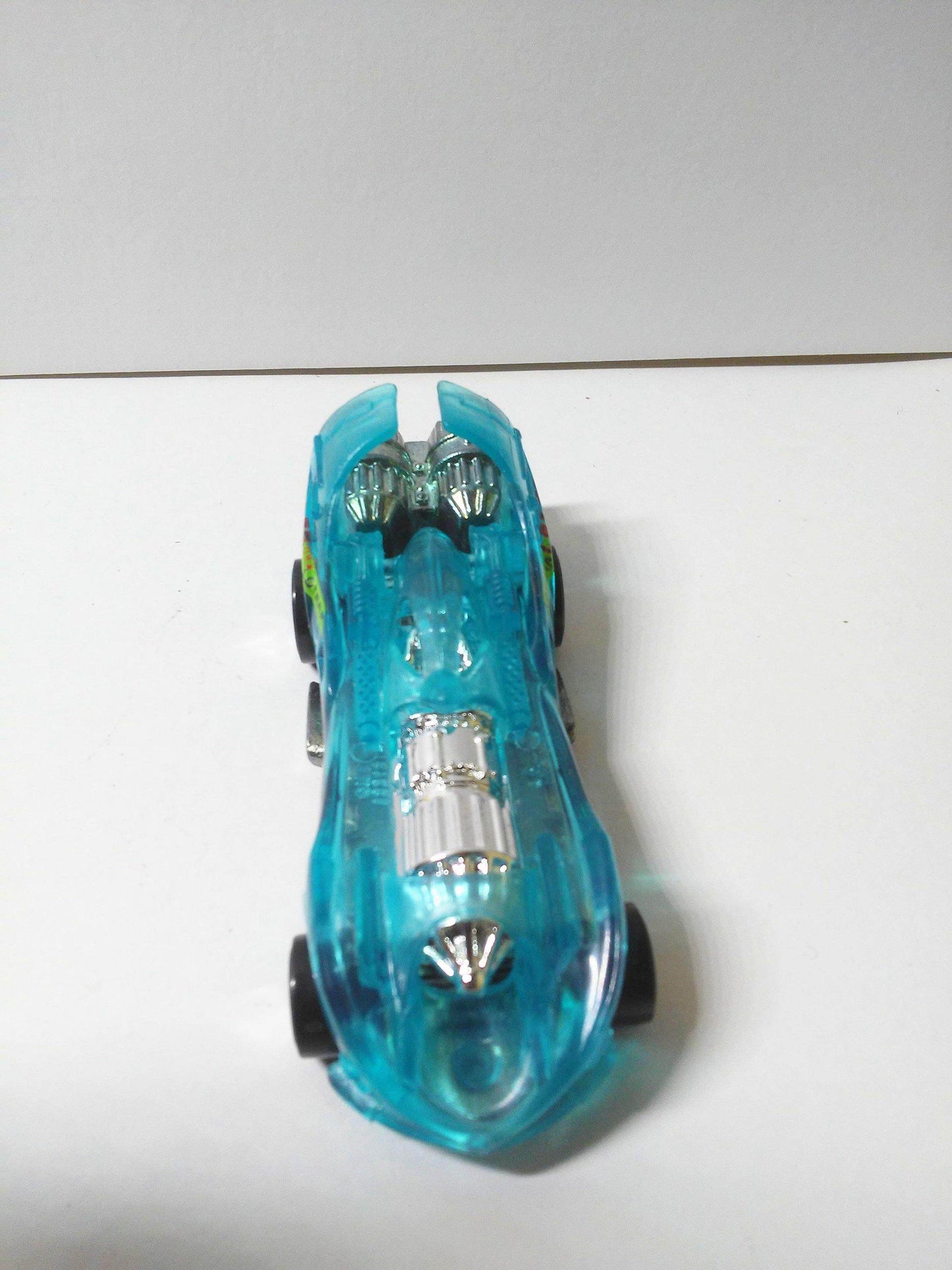 Hot Wheels Light Blue Power Rocket in Gift Box Thailand 1999 - TulipStuff