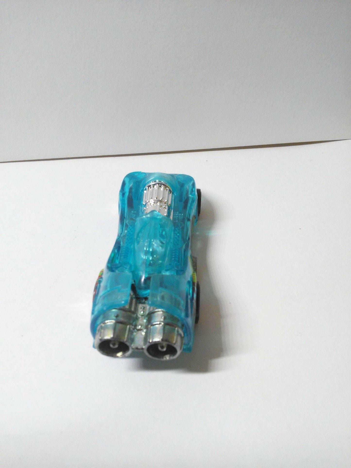 Hot Wheels Light Blue Power Rocket in Gift Box Thailand 1999 - TulipStuff