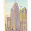 Penobscot Building Detroit Michigan 1940's Linen Postcard - TulipStuff